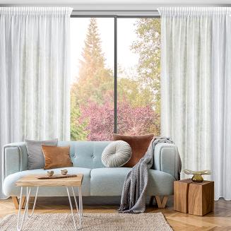 Firana gotowa na taśmie IWA 140x280 Eurofirany biały