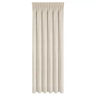 Zasłona gotowa na taśmie PATRICIA 140x270 Eurofirany naturalny