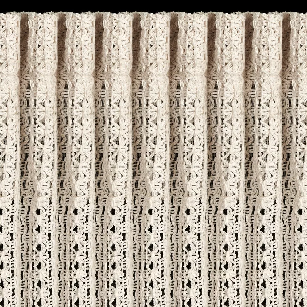 Zasłona gotowa na taśmie PATRICIA 140x270 Eurofirany naturalny