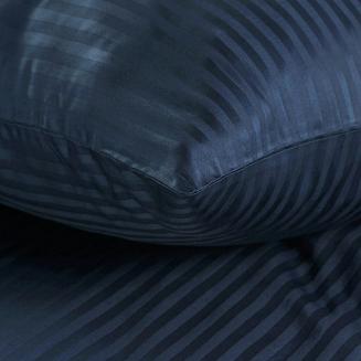 Pościel satynowa VERA 200x220 Eurofirany granatowy