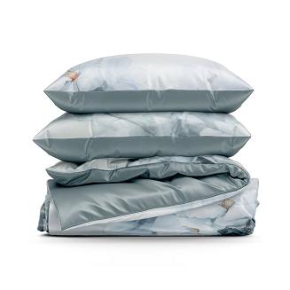 Pościel satynowa BLOOM 220x200 Eva Minge Eurofirany miętowy