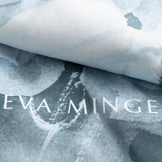 Pościel satynowa BLOOM 220x200 Eva Minge Eurofirany miętowy