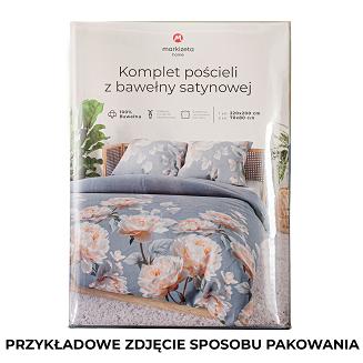 LUSH Komplet pościeli z bawełny satynowej 160x200cm 100078/SAT/000/160200/1