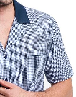 Piżama męska LUNA kod 770 granatowa