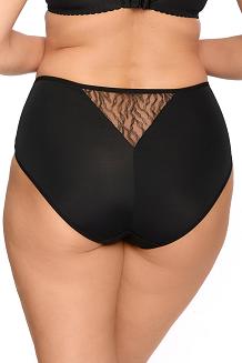 Figi damskie z koronką Sabina 1301 czarne