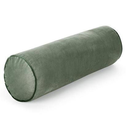 Poszewka dekoracyjna wałek GAJA5 15x45 Eurofirany oliwkowa z lamówką