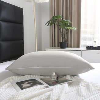 Poszewka satyna bawełniana SIN 40x60 taupe