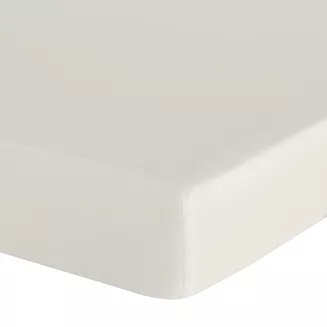 Prześcieradło satynowe z gumką BASIC 220x200x30 Eurofirany kremowy