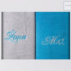 Komplet ręczników MĄŻ ŻONA Eurofirany