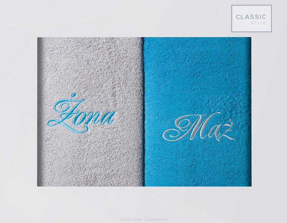 Komplet ręczników MĄŻ ŻONA Eurofirany