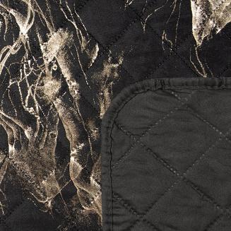 Narzuta dekoracyjna LUIZ 220x240 czarny