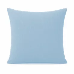 Poszewka muślinowa 40x40 bawełniana jednobarwna baby blue