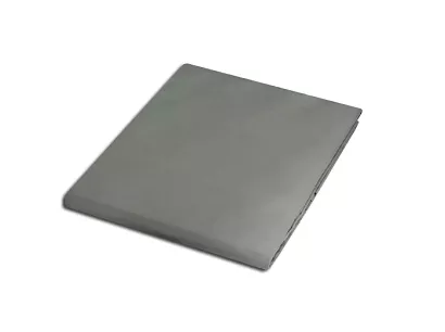 Prześcieradło satyna bawełniana bez gumki 160x220 popielate