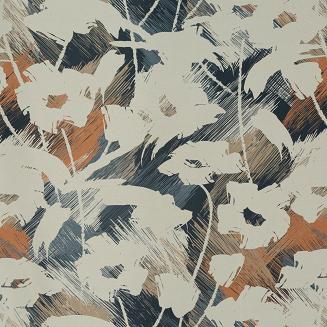 Zasłona gotowa na przelotkach AMBRA 140x250 Eurofirany granatowy