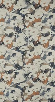 Zasłona gotowa na przelotkach AMBRA 140x250 Eurofirany granatowy