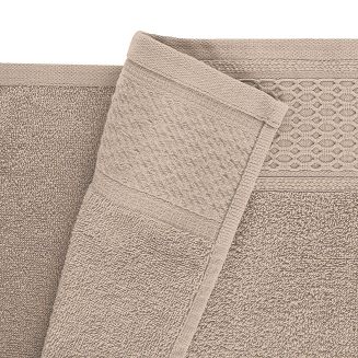 Ręcznik D Bawełna 100% Solano Krem + Beż (P) 2x50x90+2x70x140 kpl.