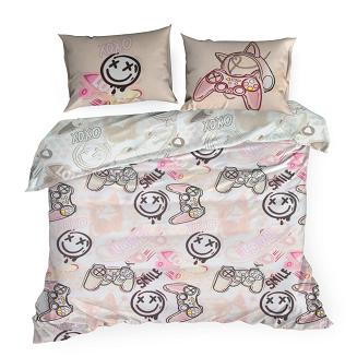 Pościel bawełniana KID Design91 biały