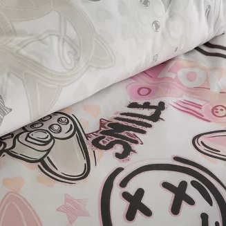 Pościel bawełniana KID Design91 biały
