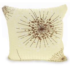 Poszewka z kory 70x80 wzór dmuchawce na kremie