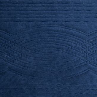 Narzuta dekoracyjna VELVET2 170x210 granatowy