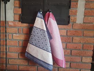 Ścierka kuchenna ZWOLTEX wzór MAROKO bordowy