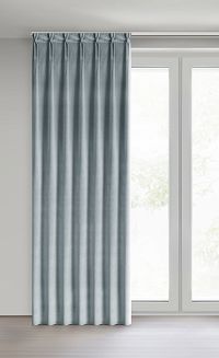 Zasłona gotowa MELANIE 140x270 Eurofirany szary