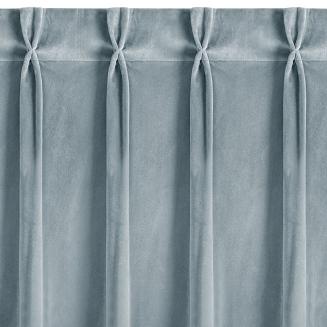 Zasłona gotowa MELANIE 140x270 Eurofirany szary