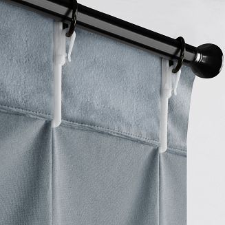 Zasłona gotowa MELANIE 140x270 Eurofirany szary