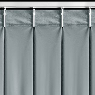 Zasłona gotowa MELANIE 140x270 Eurofirany szary