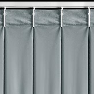 Zasłona gotowa MELANIE 140x270 Eurofirany szary