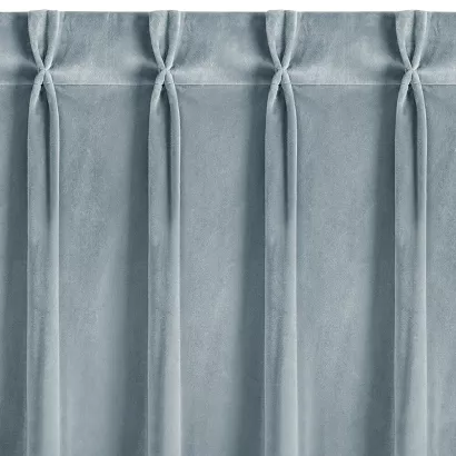 Zasłona gotowa z systemem flex MELANIE 80x270 Eurofirany szara