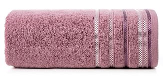Ręcznik bawełniany LIVIA3 30x50 Eurofirany liliowy