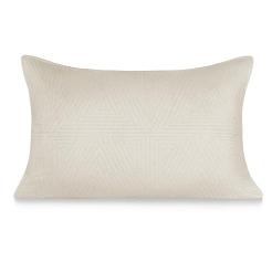 Poszewka dekoracyjna TRIO 50x70 pikowana jasno beżowa