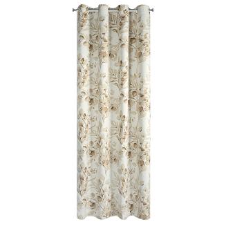 Zasłona gotowa na przelotkach OLENI 140x250 Eurofirany beżowy