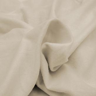 Prześcieradło flanelowe z gumką 160x200 Darymex jasno beżowe