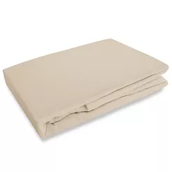 Prześcieradło flanelowe z gumką 160x200 Darymex jasno beżowe