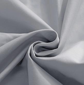 Prześcieradło satyna bawełniana z gumką 200x220 SIN szare