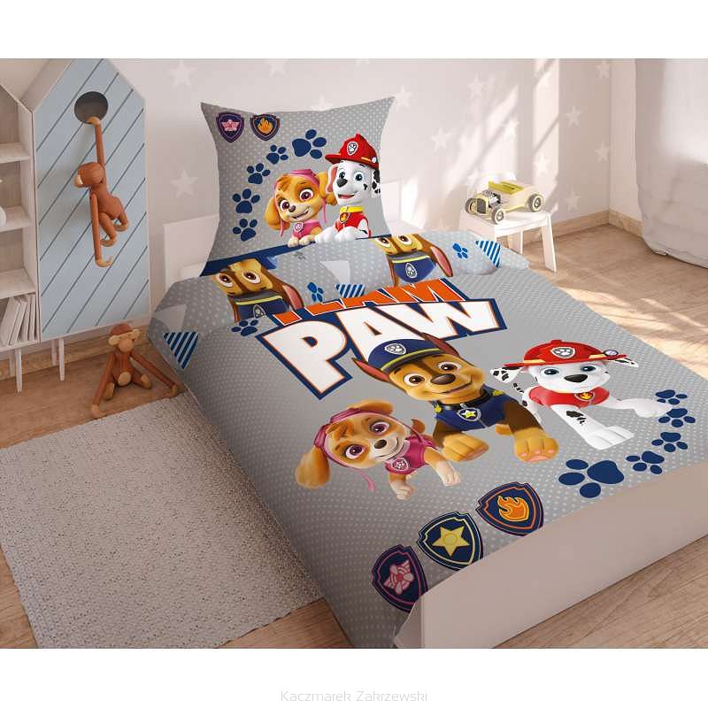 Pościel dla dzieci 160x200 wzór Psi Patrol PP09DC