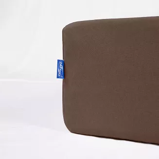 Prześcieradło jersey z gumką 140x200 Darymex brązowe