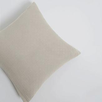 Jasny Beż Bawełniana Poszewka Muślinowa 50x70 Do Pościeli