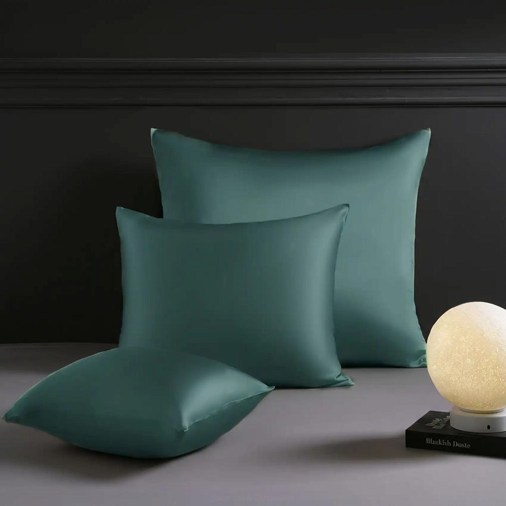 Jedwabna Poszewka 70x80 Szałwia