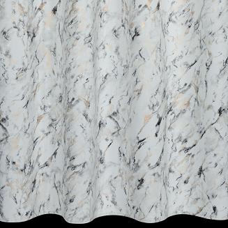 Zasłona gotowa na przelotkach SANCY 140x250 Eurofirany srebrny