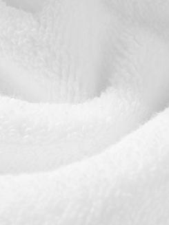 Ręcznik bawełniany LIBRE 30x30 biały z czarną bizą