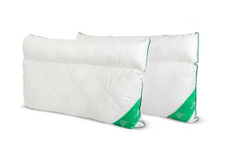 Poduszka anatomiczna mikrofibra z wałkiem AMZ 50x60