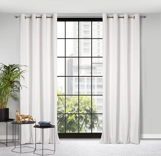 Zasłona gotowa na przelotkach LILI 140x250 Eurofirany biały