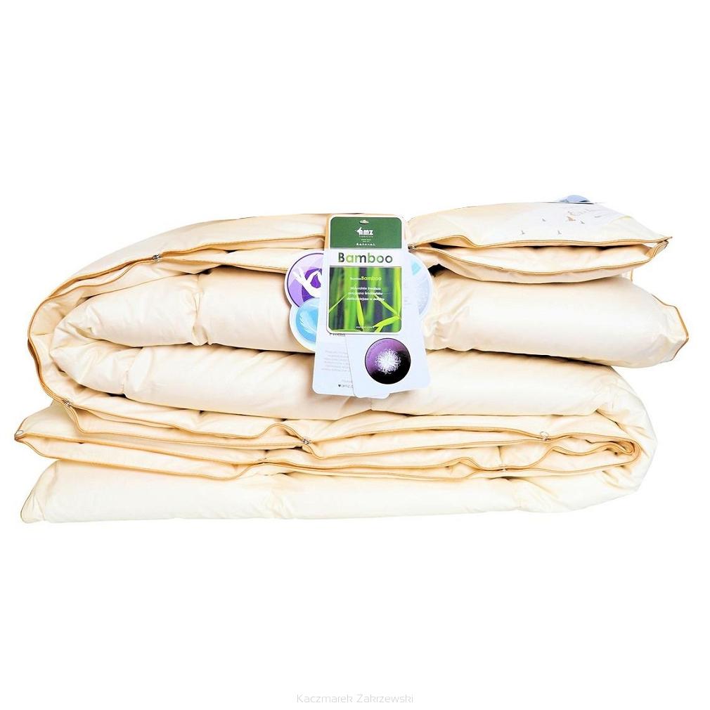 Kołdra puchowa CAŁOROCZNA 155x200 DREAM kremowa