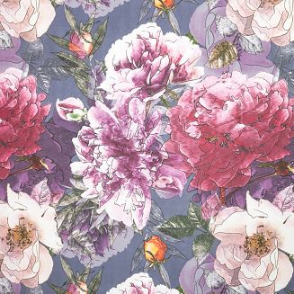 Pościel satynowa PEONIA 200x220 Eurofirany + PUDEŁKO