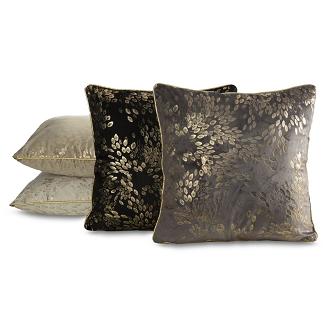 Poszewka dekoracyjna FELIS 45x45 Eurofirany czarny