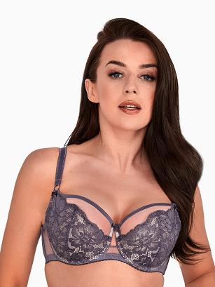 Biustonosz GAIA Semi-Soft Amelia 1192 półusztywniany fioletowy