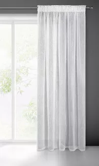 Firana gotowa na taśmie IDA 140x250 Eurofirany biały
